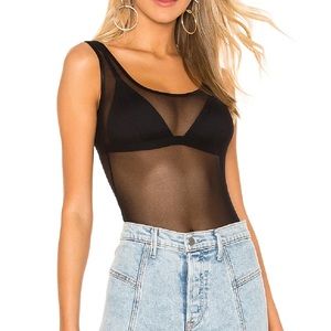 ZARA Sheer Tank Body Suit | Lingerie NWT